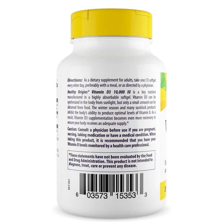 Vitamina D3 Gels 5.000 e 10.000 IU (Lanolin)